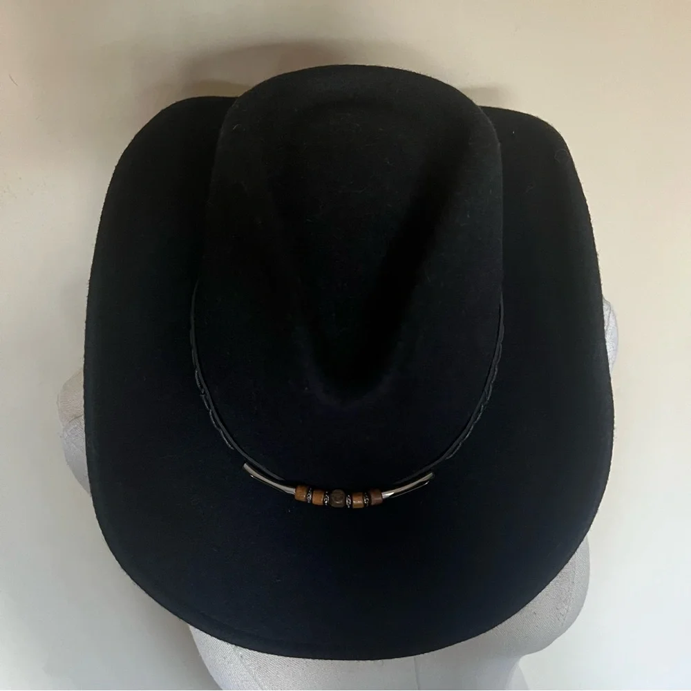 Vintage Wrangler Twenty X Western Cowboy Hat – 100% Wool Made in USA